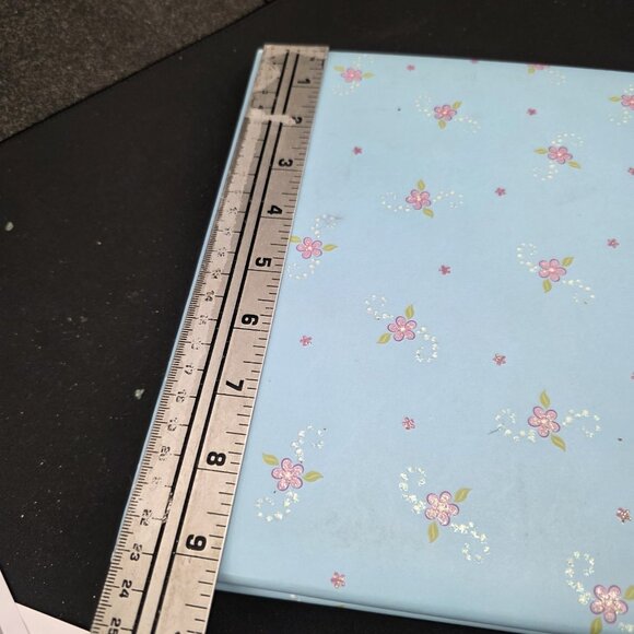 Sandy Lion Disney Princess Ariel 8 X 8 Scrapbook Album Blue 10 Pages - Picture 10 of 13